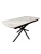 Стол Лидер 140/185*80 Мрамор Серый глянец Стол Лидер 140/185*80 Мрамор Серый глянец